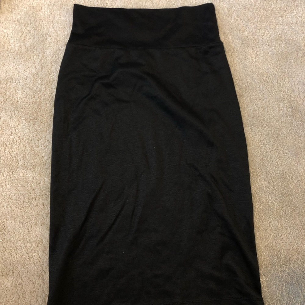 Black Midi Skirt